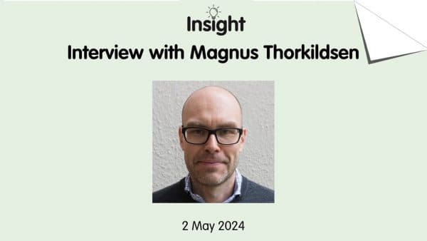 Two Sides Insight – video podcast with Magnus Thorkildsen