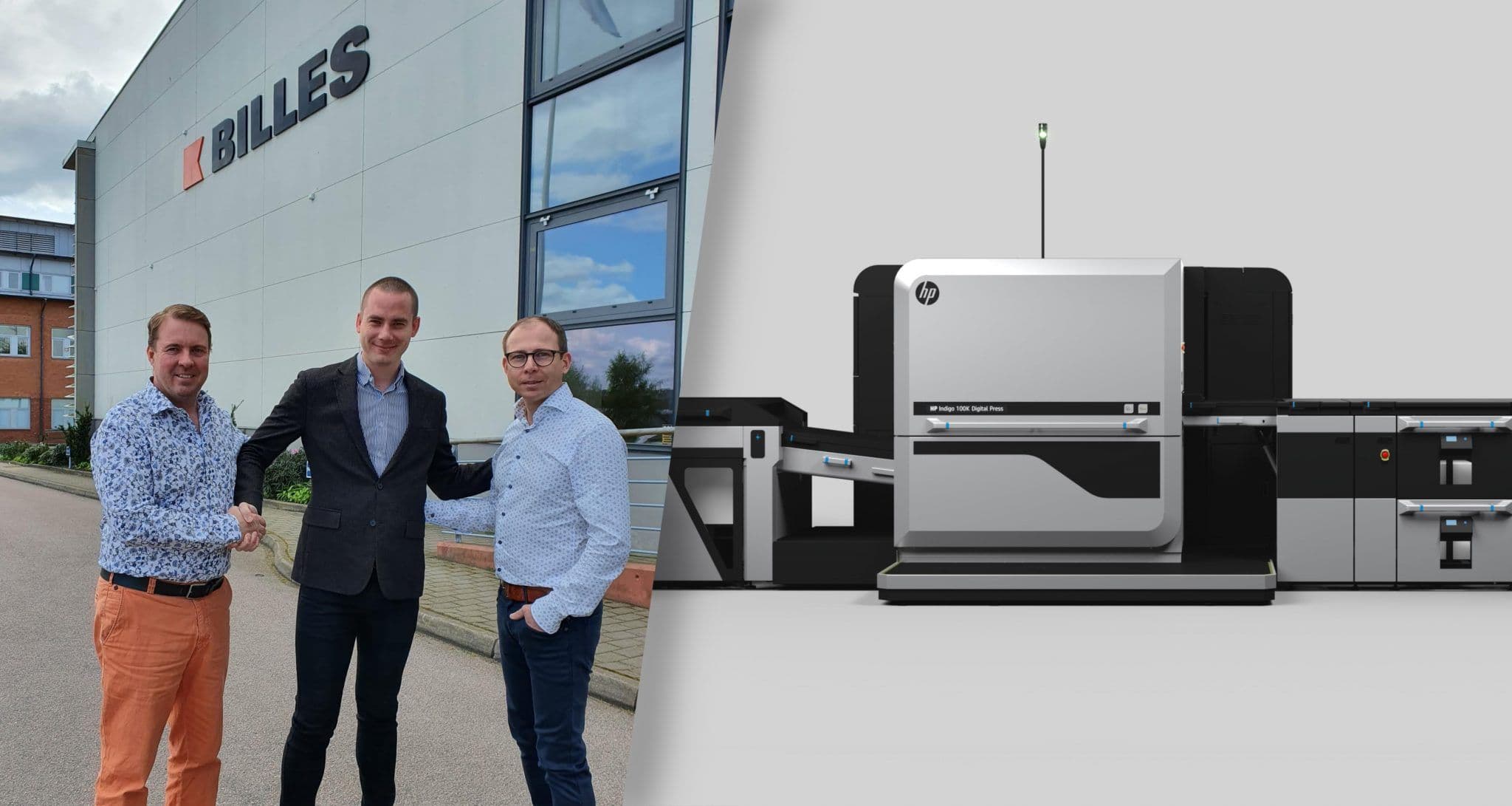 Billes first in the Nordics with HP Indigo 100K