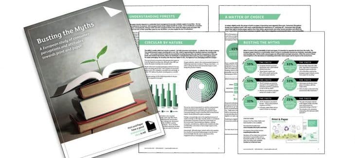 New research reveals a love for print – but environmental myths persist