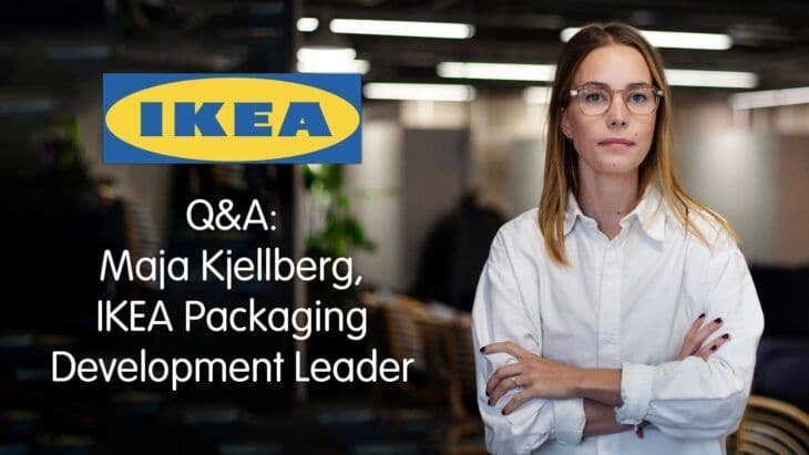 Ikea is changing to wood and fibre-based packaging